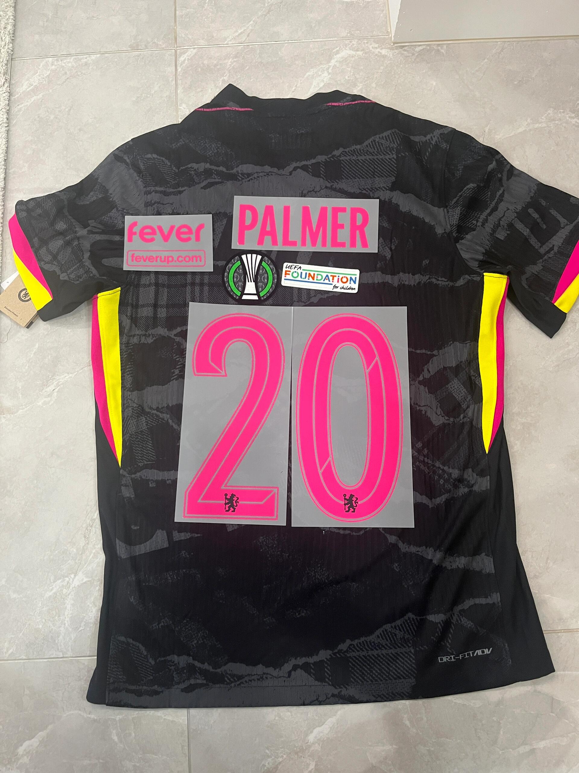 24-25 Chelsea away kit, Nicolas Jackson, Enzo Fernandez, Pedro Neto, Sancho