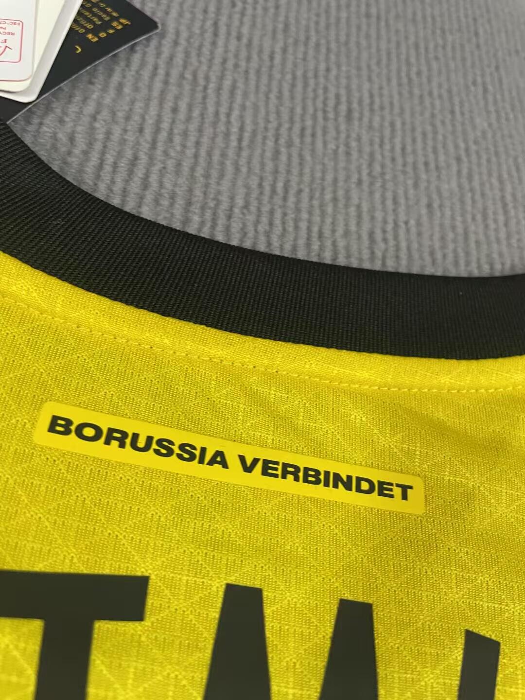24-25 season Dortmund home jersey, Reus, Guirassi, Bale, Adeyemi