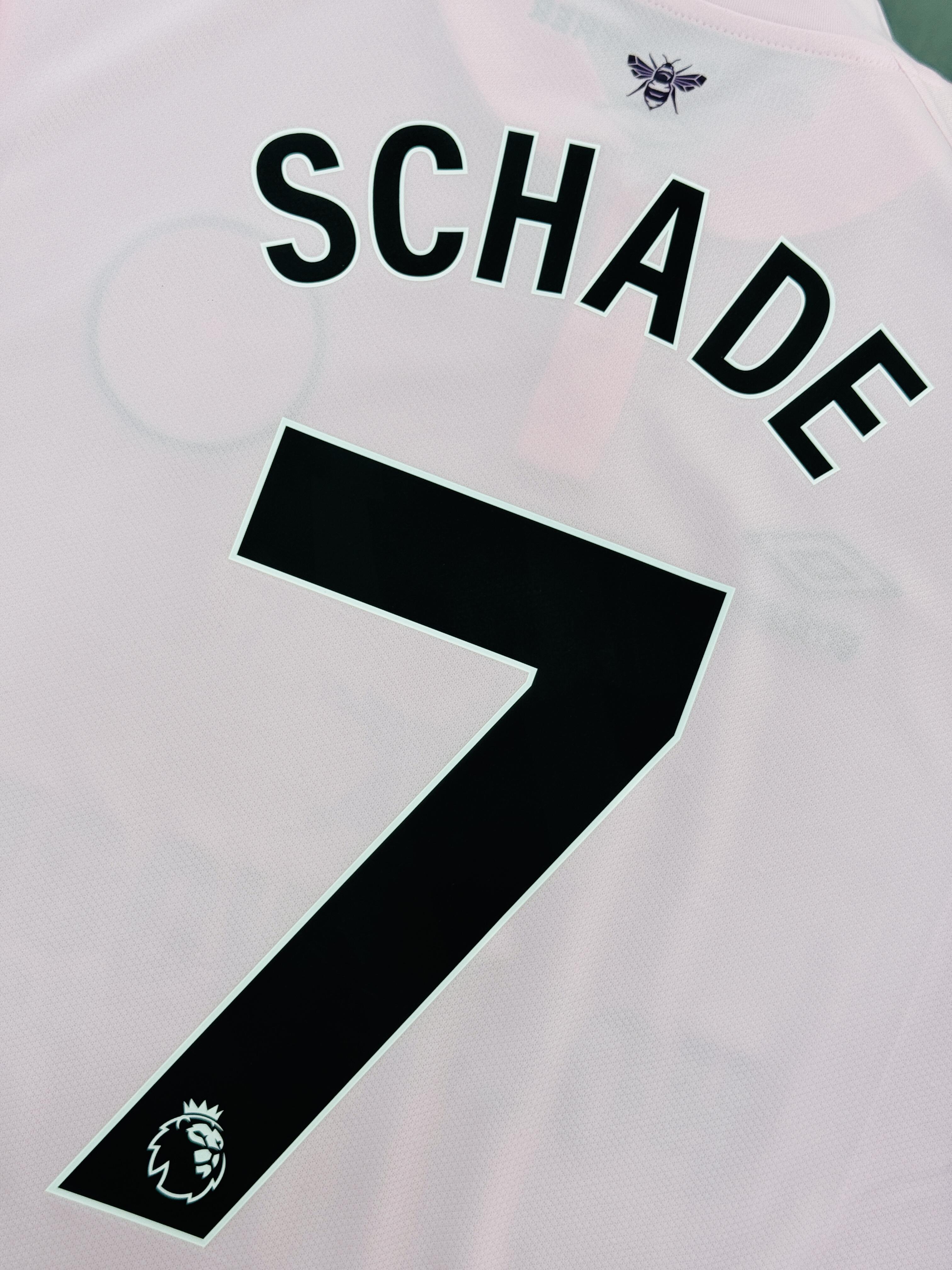 24-25 season Brentford away jersey, Mbemo, Visa, Shad, Carvalho