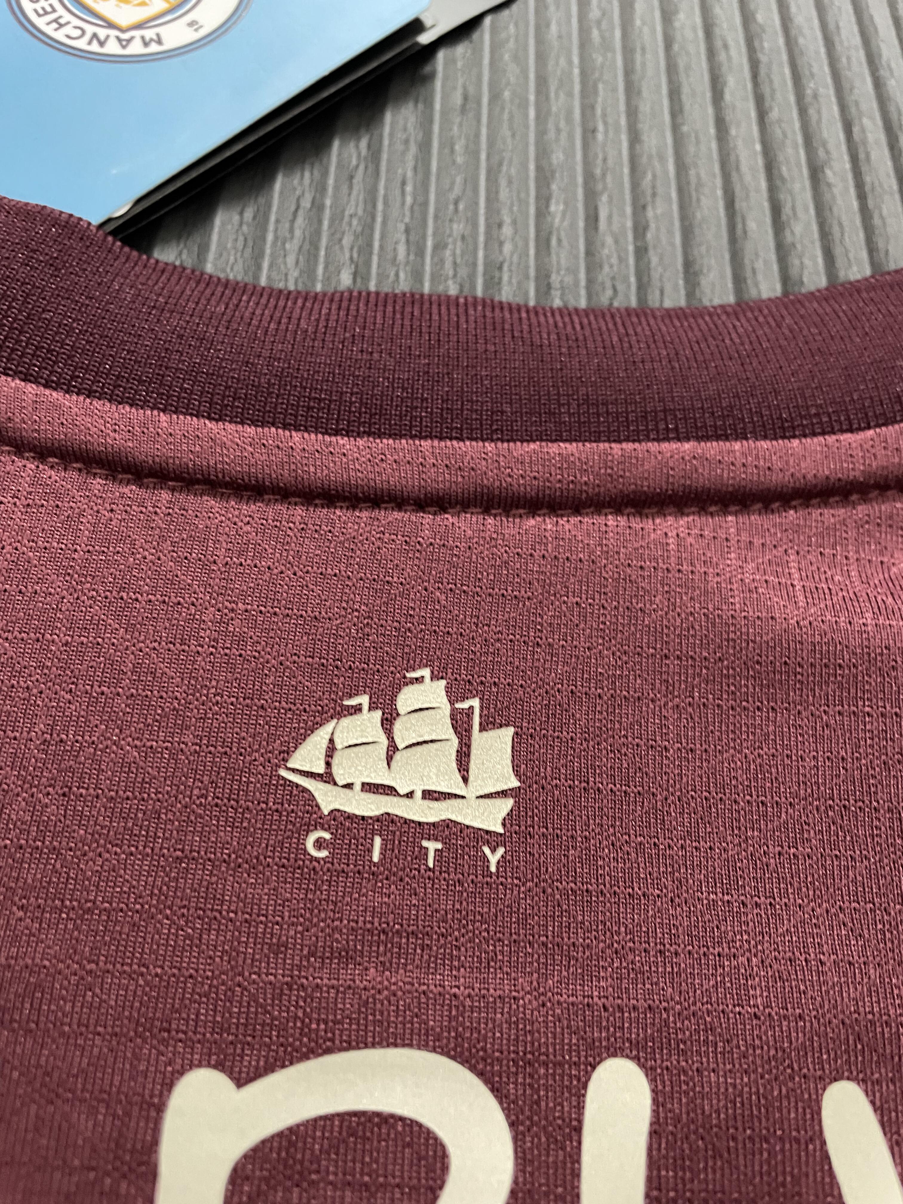 24-25 season Manchester City away jersey Haaland, De Bruyne, Malmush, Phil Foden,