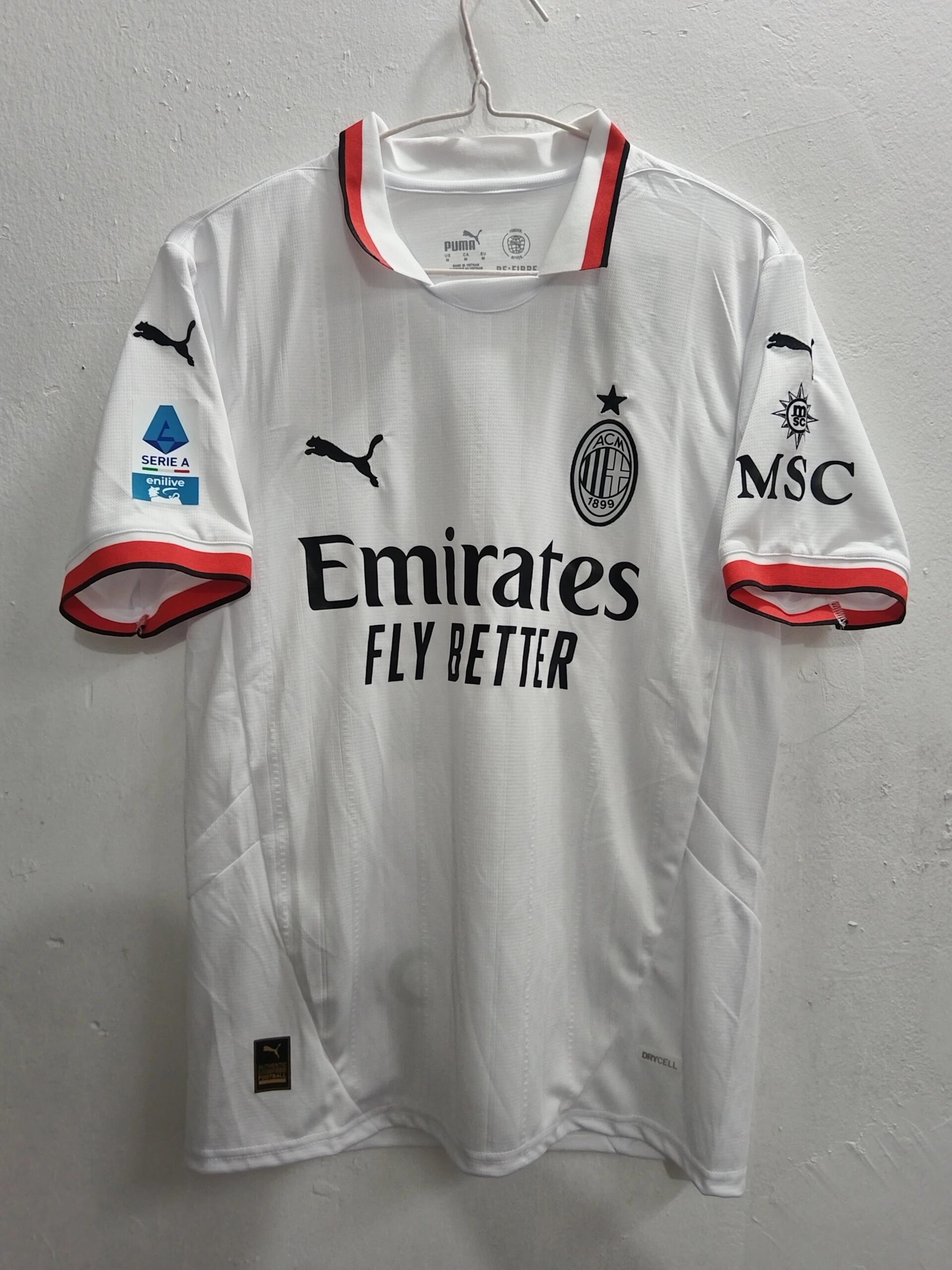 24-25 season AC Milan away jersey, Theo, Felix, Jimenez, Leo