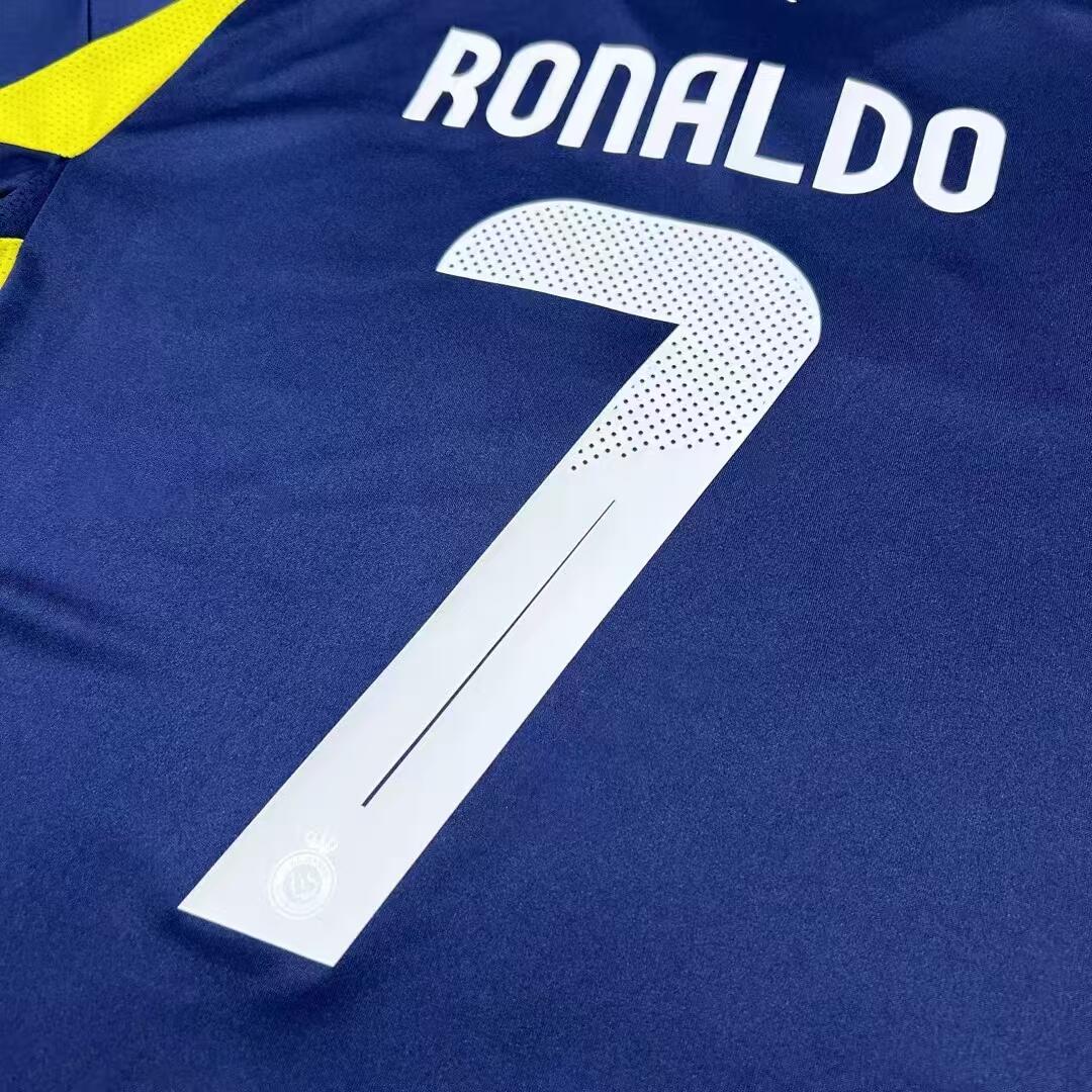 24-25 season Riyadh Victory away jersey, C Ronaldo, Mane, Duran, Ahmed
