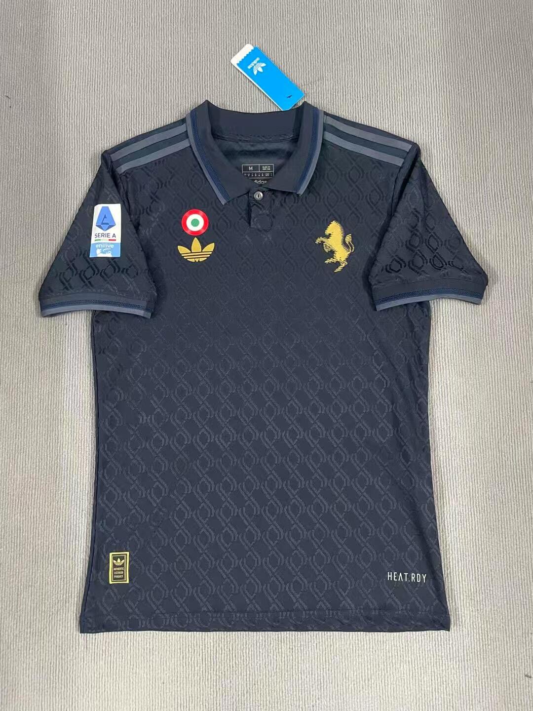 24-25 season Juventus away player jersey, Thuram, Vlahovic, Yildiz, Weah, Conceicao
