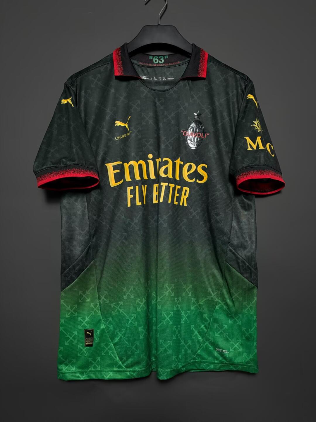 25-26 season AC Milan away jersey, Theo, Felix, Jimenez, Leo