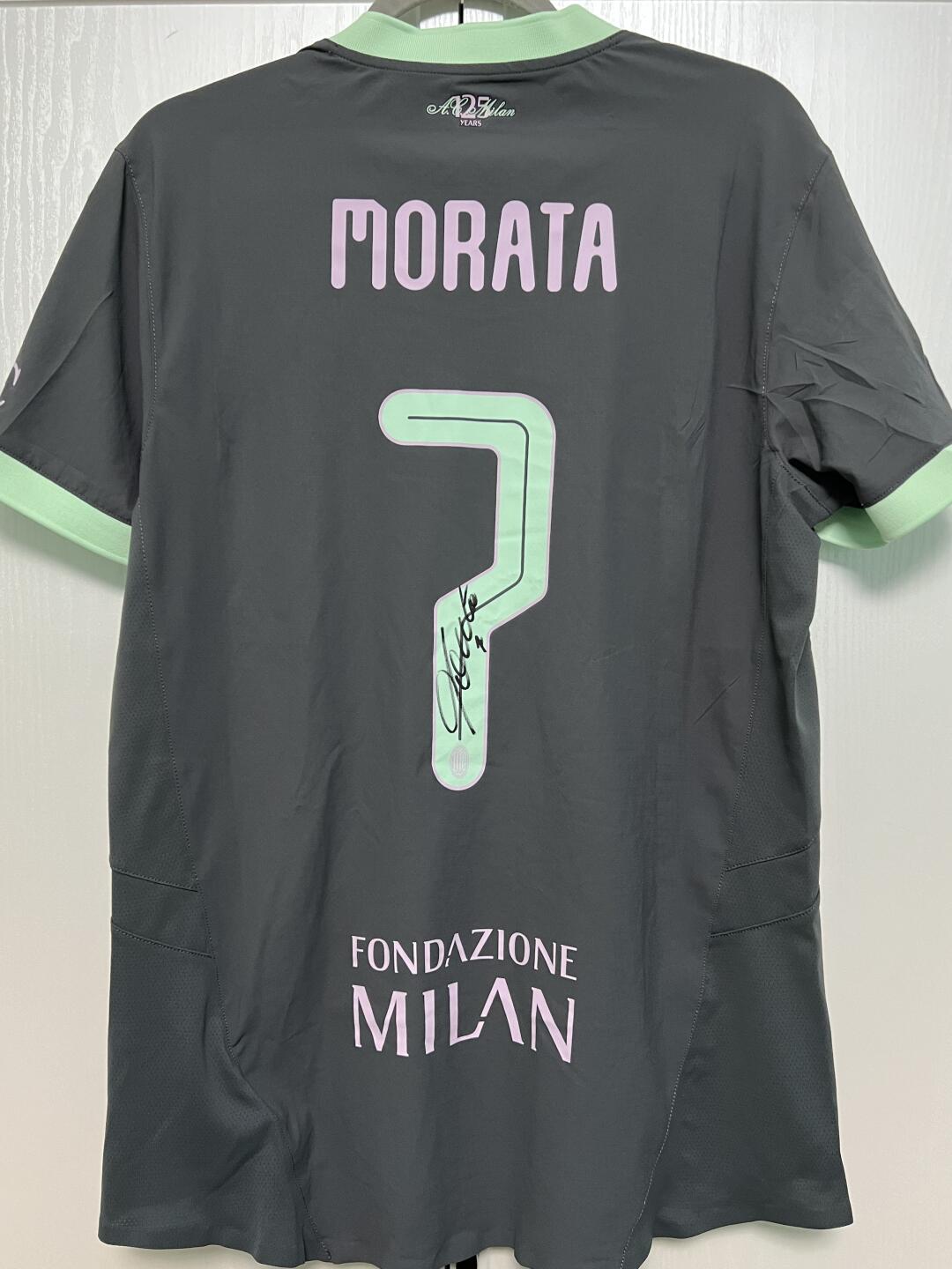 24-25 season AC Milan away jersey, Theo, Felix, Jimenez, Leo