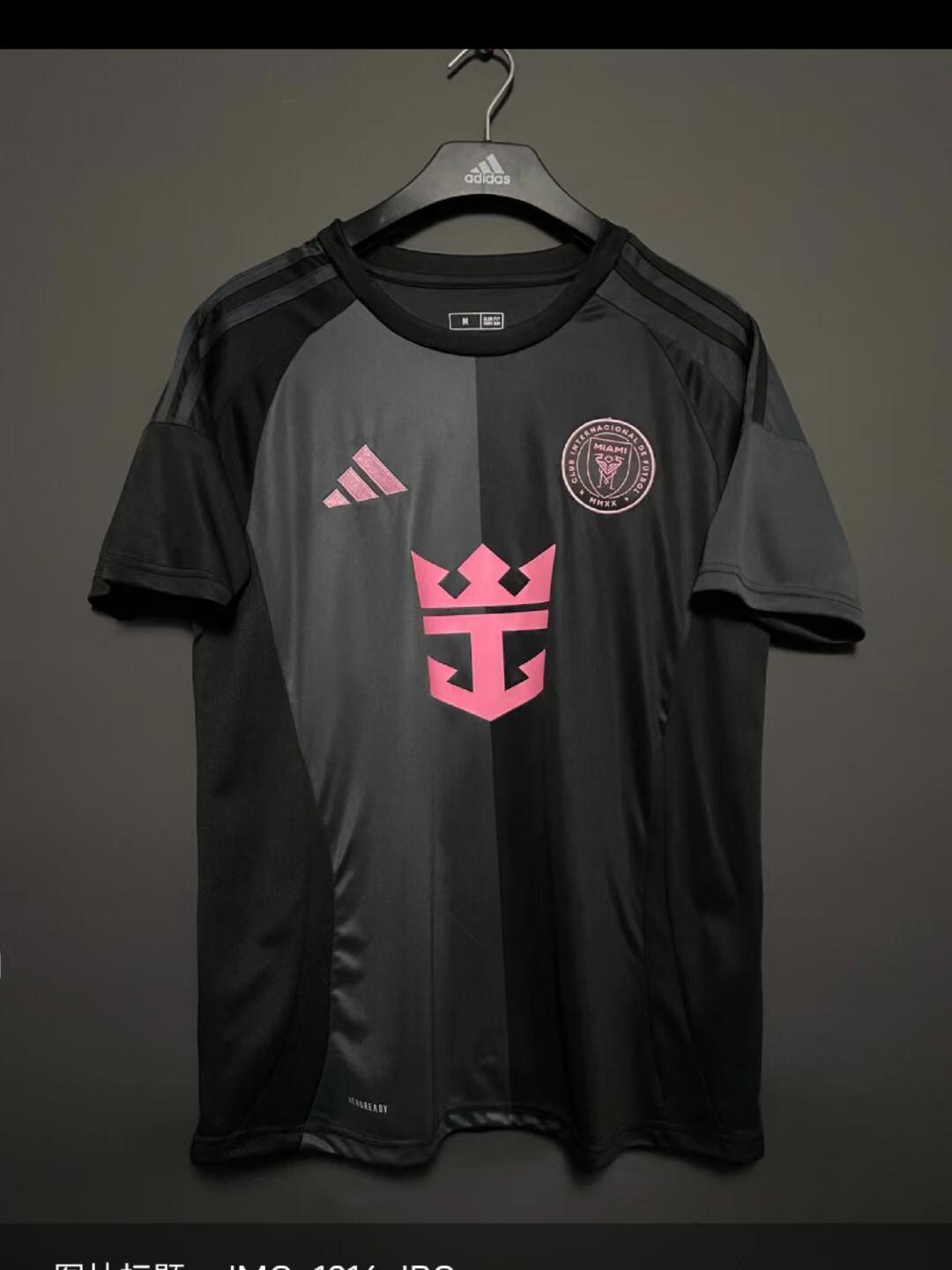 25-26 season Miami away jersey, No. 10 Messi, No. 21 Allende, No. 9 Suarez, No. 30 Kremaschi