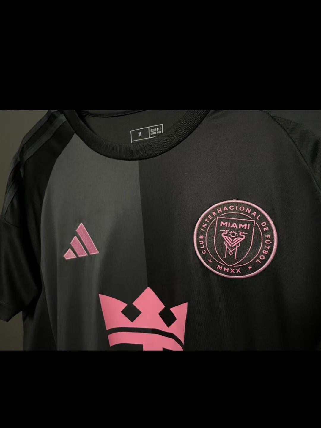 25-26 season Miami away jersey, No. 10 Messi, No. 21 Allende, No. 9 Suarez, No. 30 Kremaschi