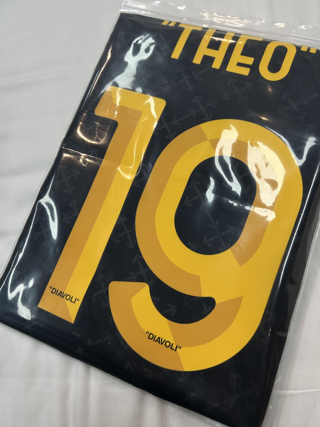 24-25 season AC Milan away jersey, Theo, Felix, Jimenez, Leo