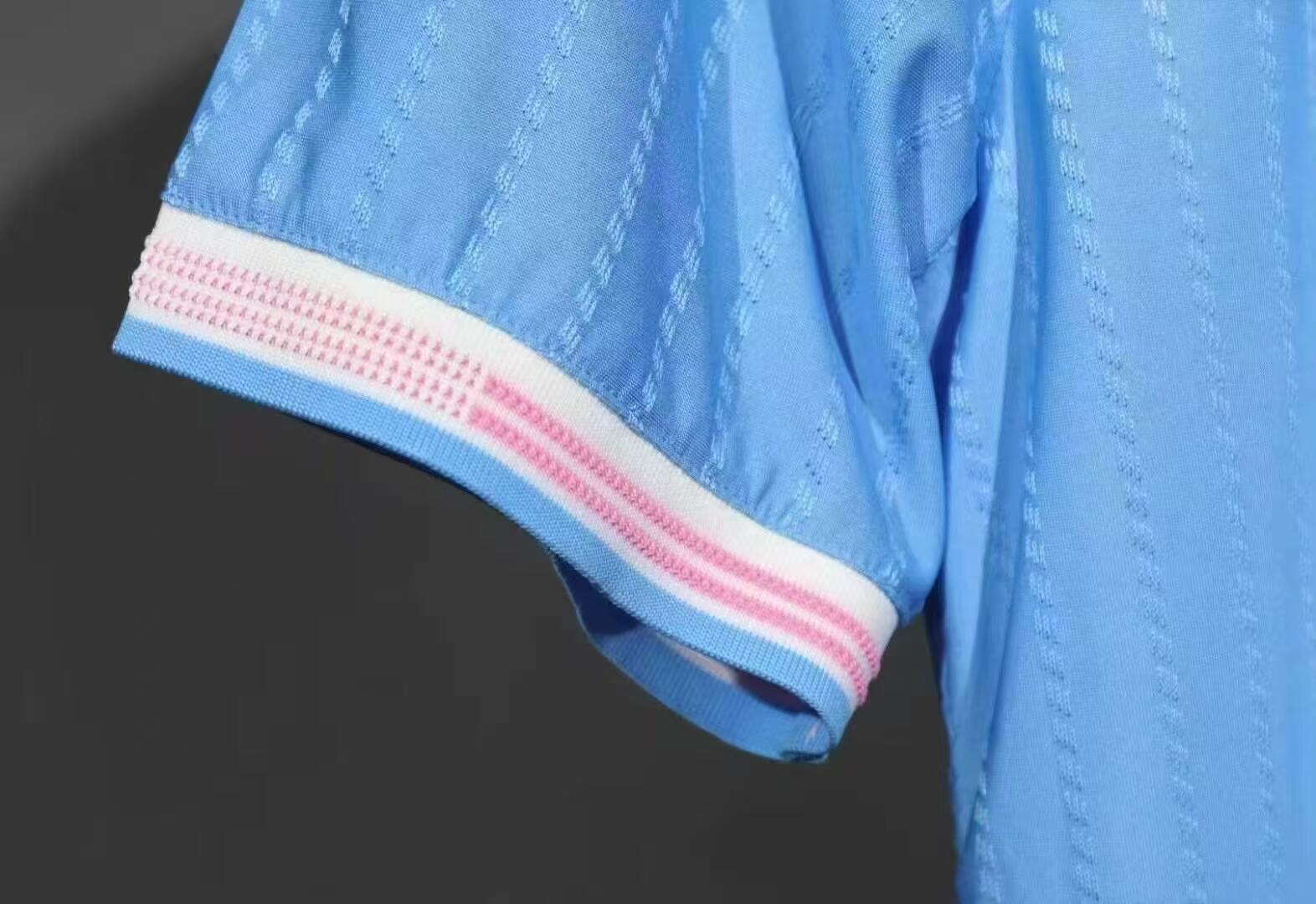 25-26 season Miami away jersey, No. 10 Messi, No. 21 Allende, No. 9 Suarez, No. 30 Kremaschi