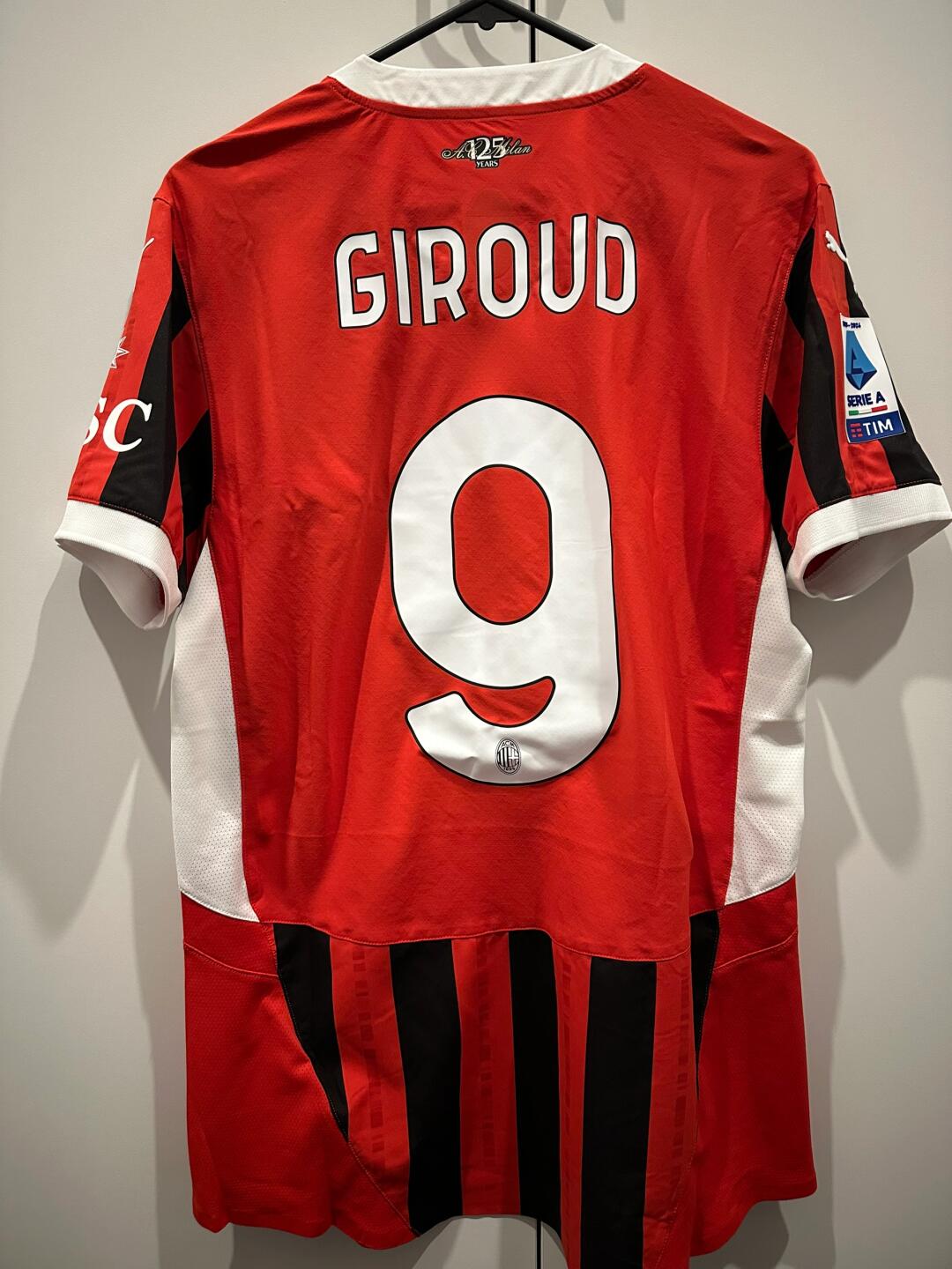 24-25 season AC Milan home jersey, Theo, Felix, Jimenez, Leo