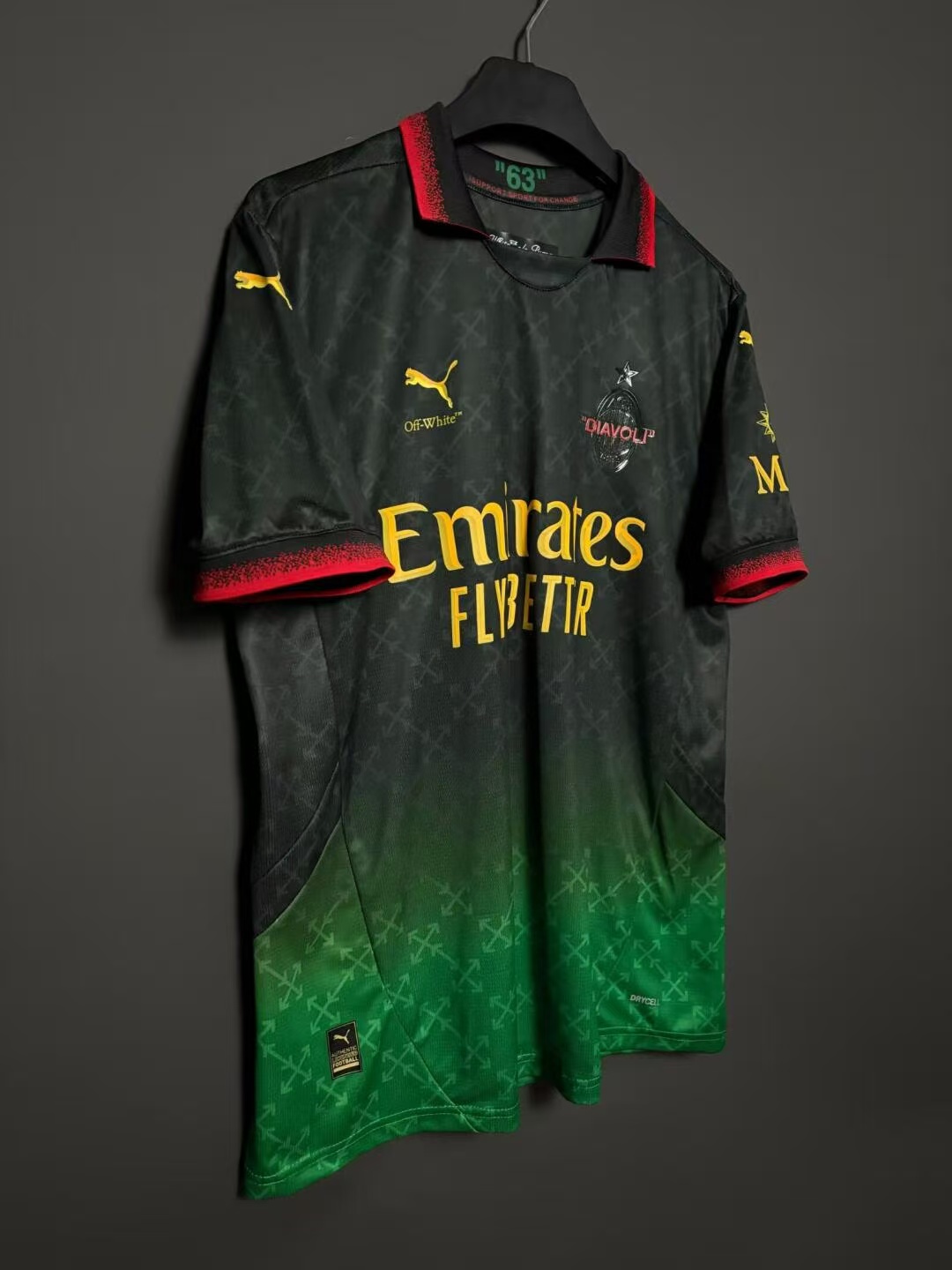 25-26 season AC Milan away jersey, Theo, Felix, Jimenez, Leo