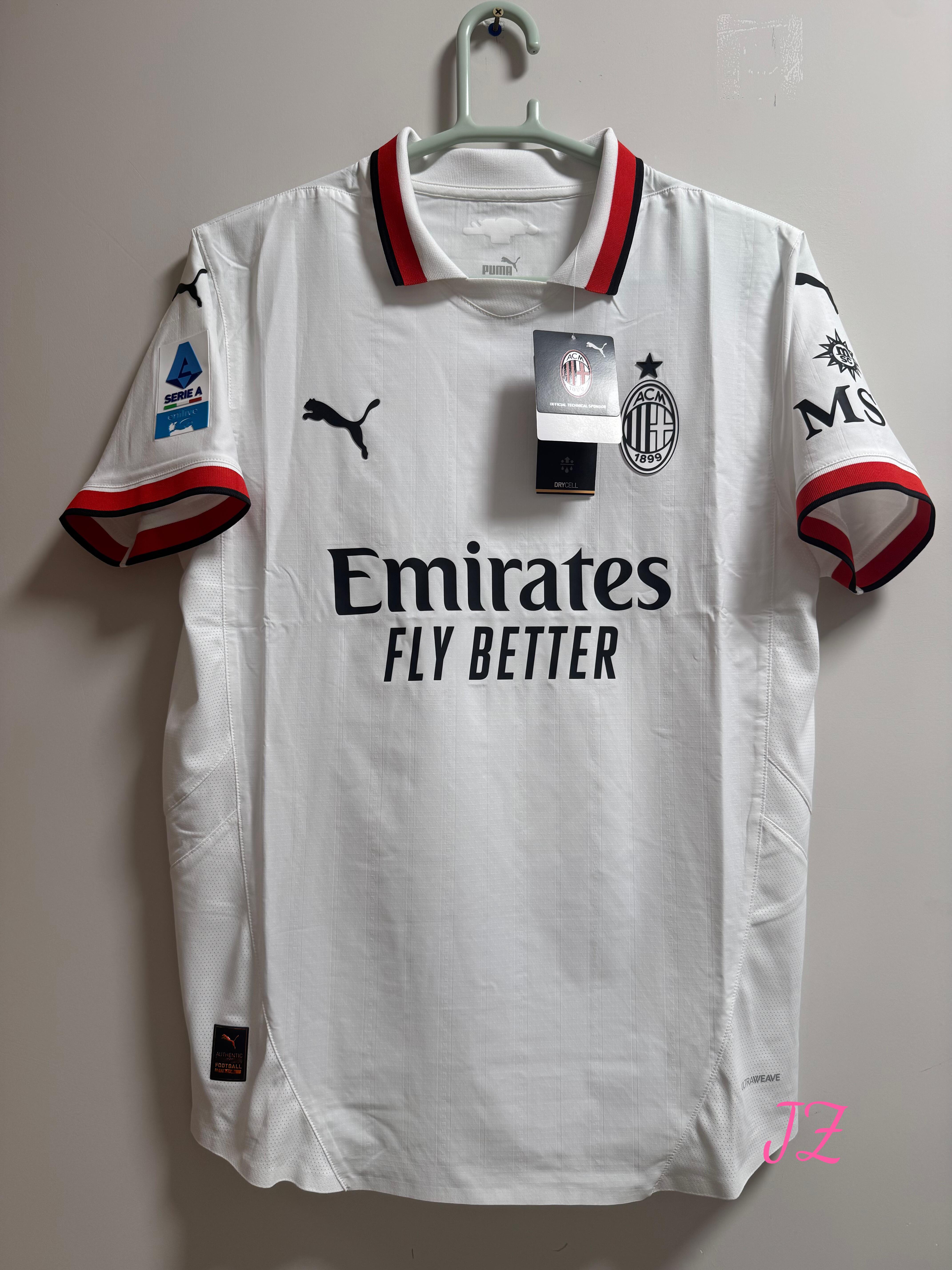 24-25 season AC Milan away jersey, Theo, Felix, Jimenez, Leo