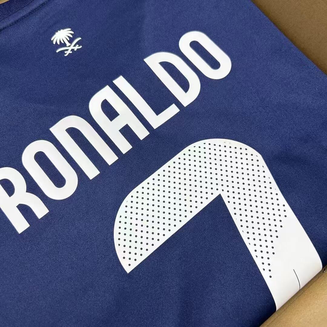 24-25 season Riyadh Victory away jersey, C Ronaldo, Mane, Duran, Ahmed