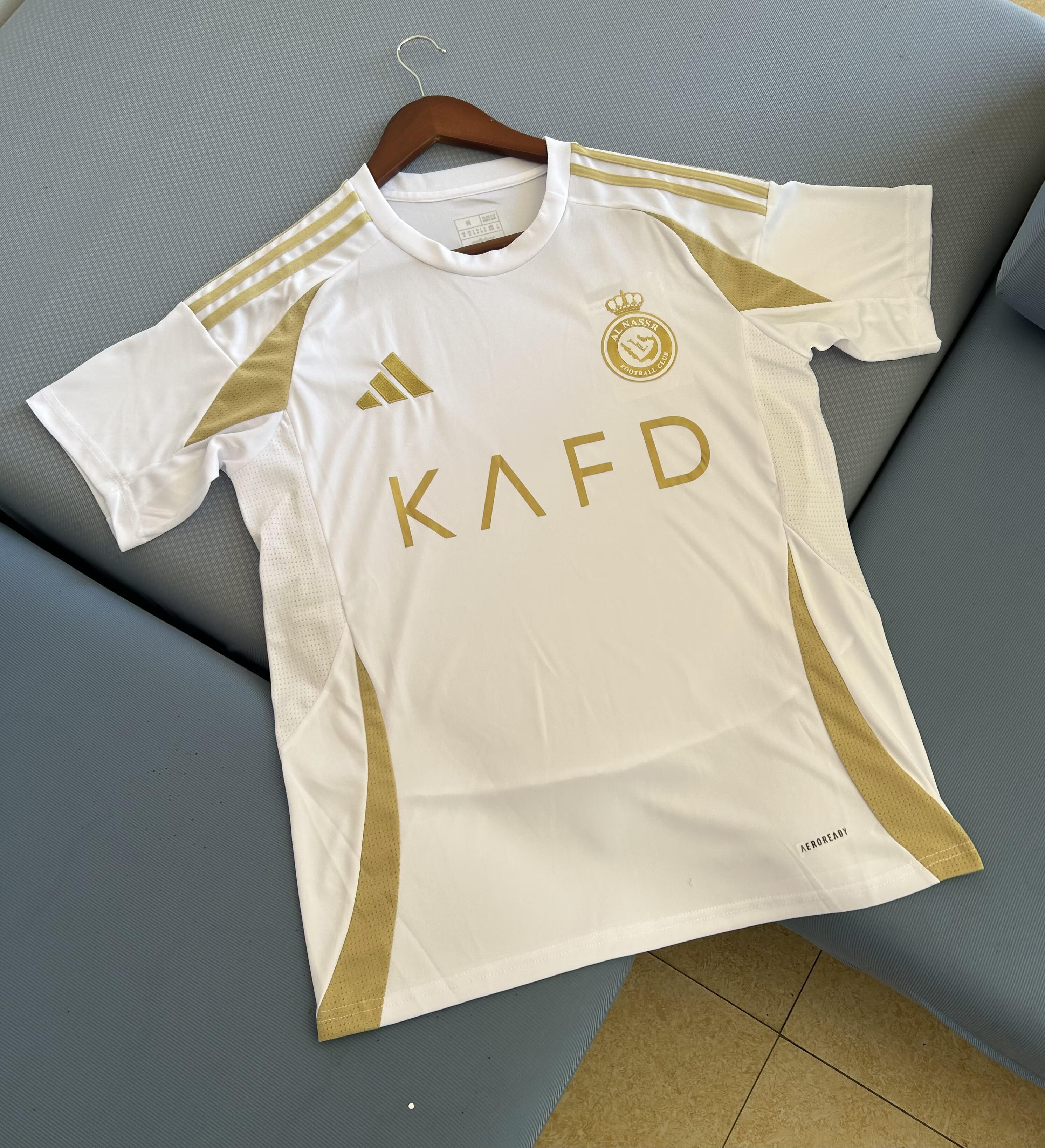 24-25 season Riyadh Victory away jersey, C Ronaldo, Mane, Duran, Ahmed