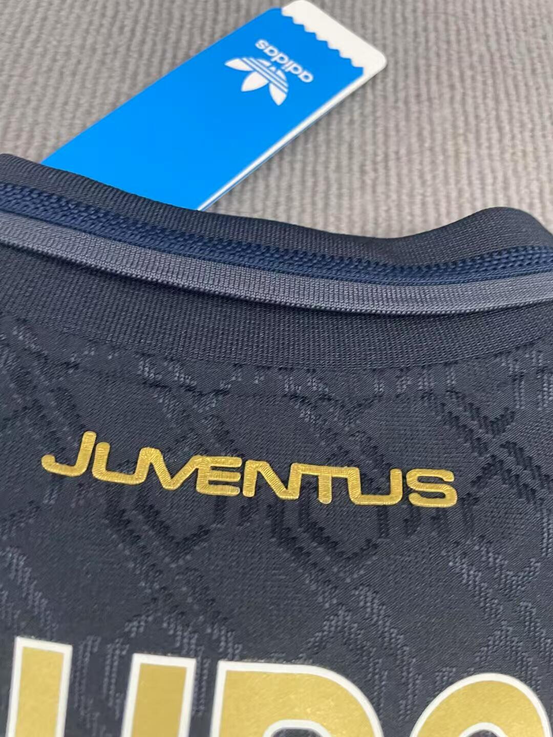 24-25 season Juventus away player jersey, Thuram, Vlahovic, Yildiz, Weah, Conceicao