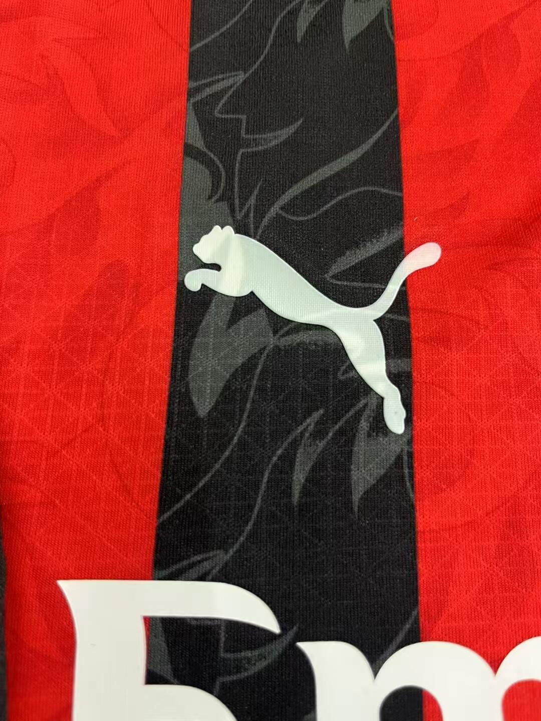 25-26 season AC Milan home jersey, Theo, Felix, Jimenez, Leo