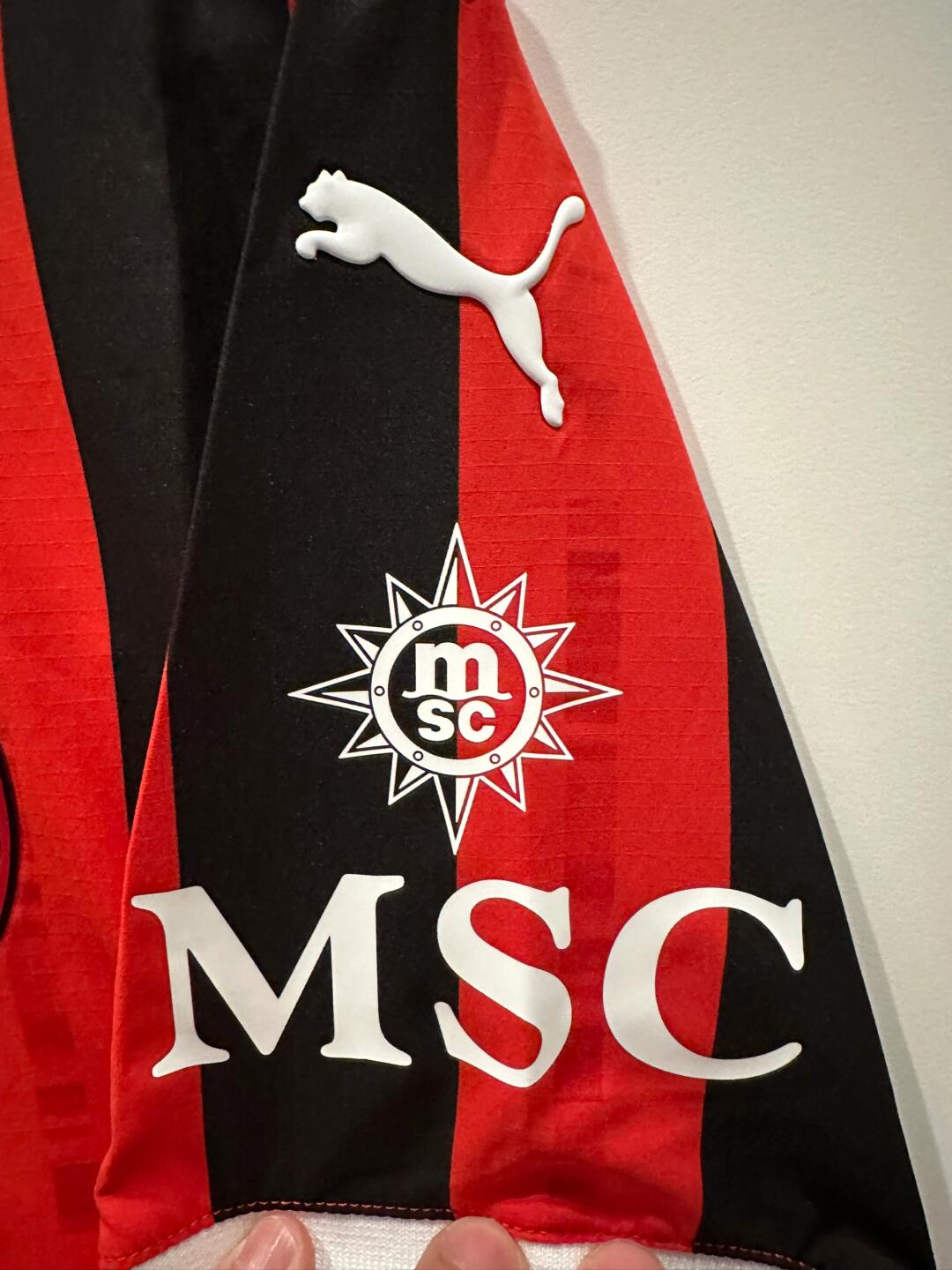 24-25 season AC Milan home jersey, Theo, Felix, Jimenez, Leo