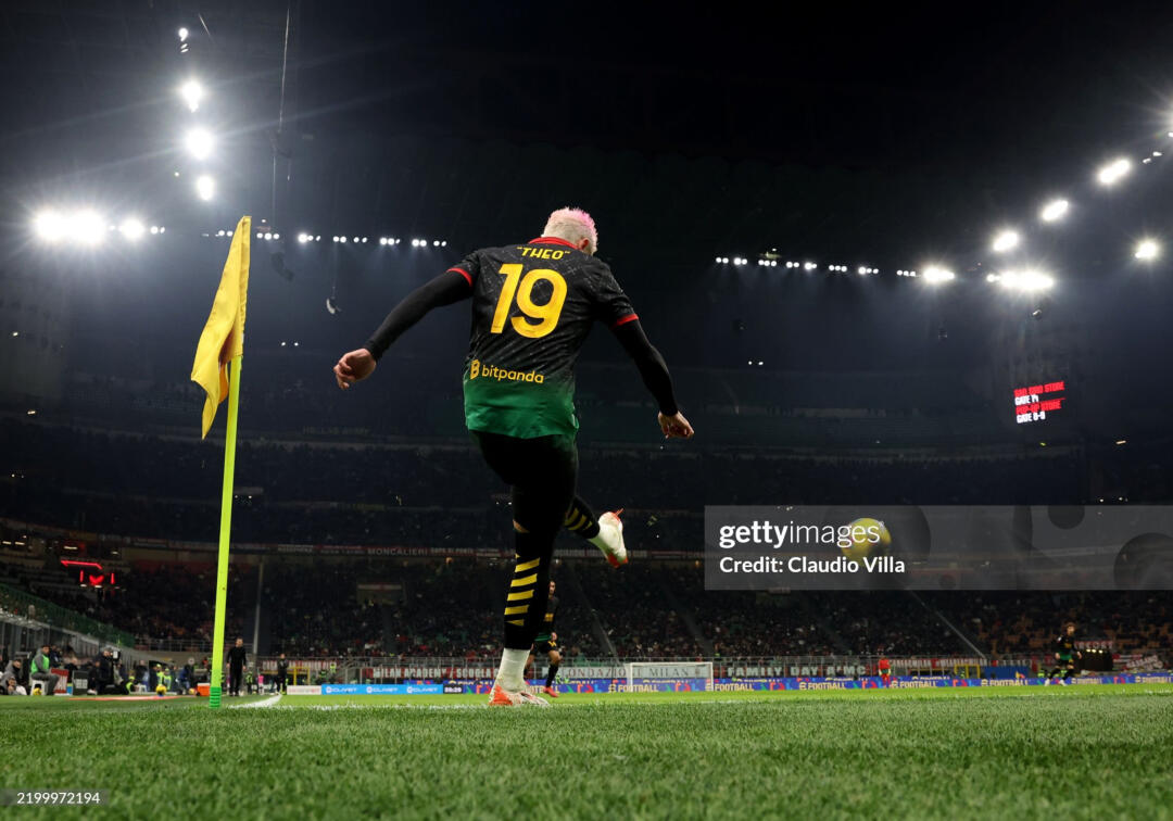 24-25 season AC Milan away jersey, Theo, Felix, Jimenez, Leo