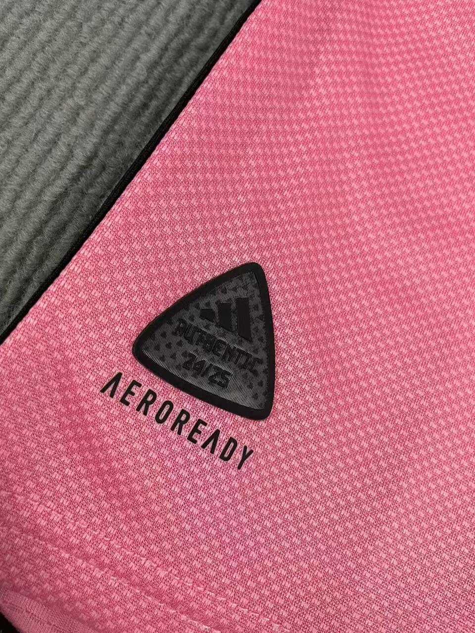 24-25 season Miami home jersey, No. 10 Messi, No. 21 Allende, No. 9 Suarez, No. 30 Kremaschi