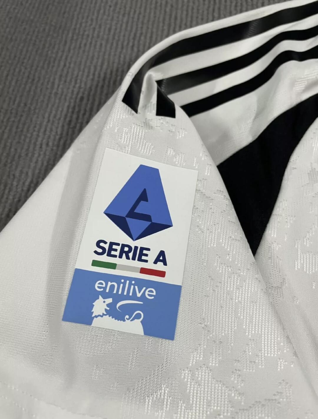 24-25 season Juventus home player jersey, Thuram, Vlahovic, Yildiz, Weah, Conceicao