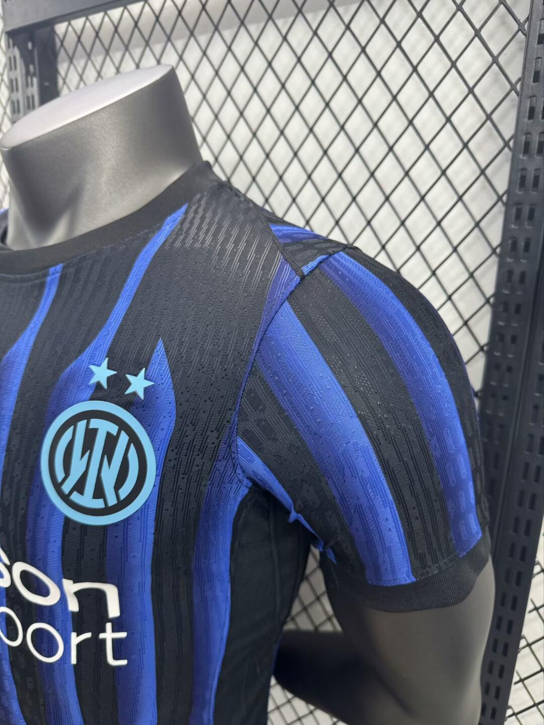 25-26 season Inter Milan home jersey Lautaro, Thuram, Barrera, Dimarco