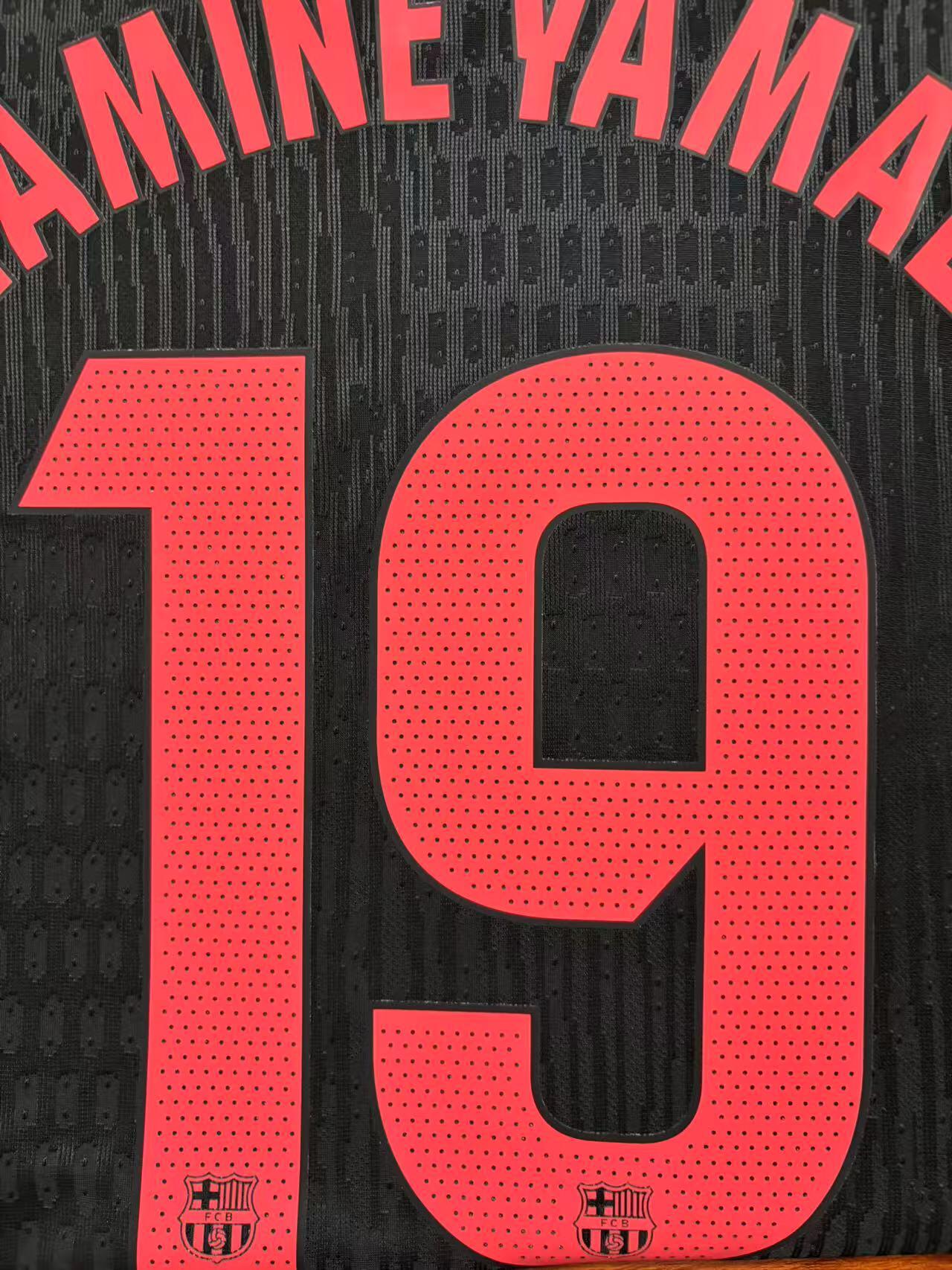 24-25 season Barcelona Travis Scott joint jersey Yamal