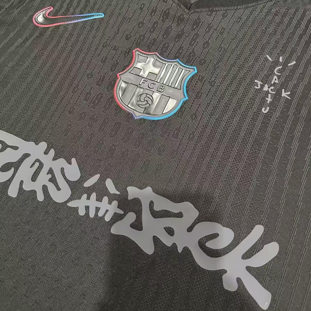 24-25 season Barcelona Travis Scott joint jersey Yamal