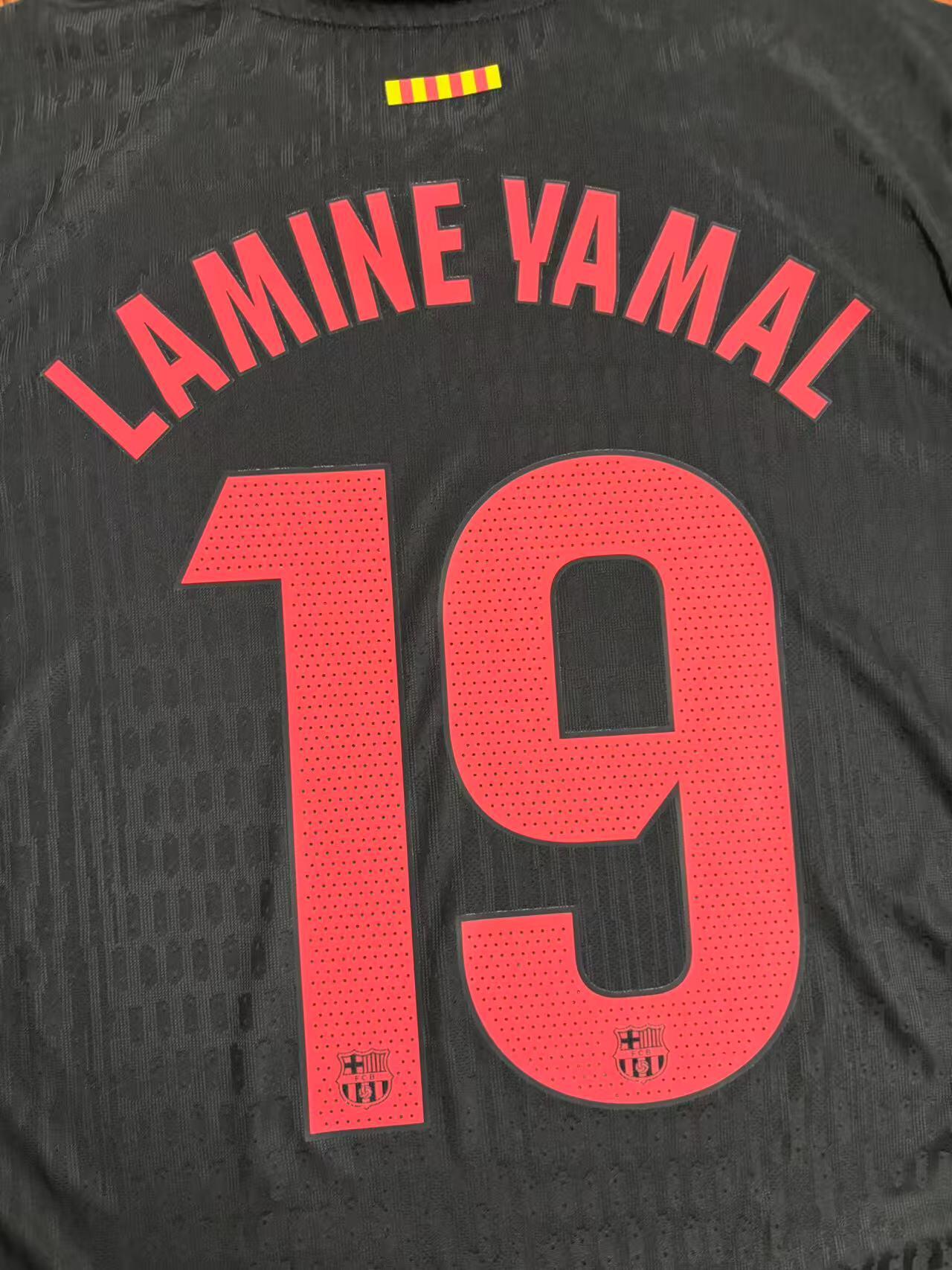 24-25 season Barcelona Travis Scott joint jersey Yamal