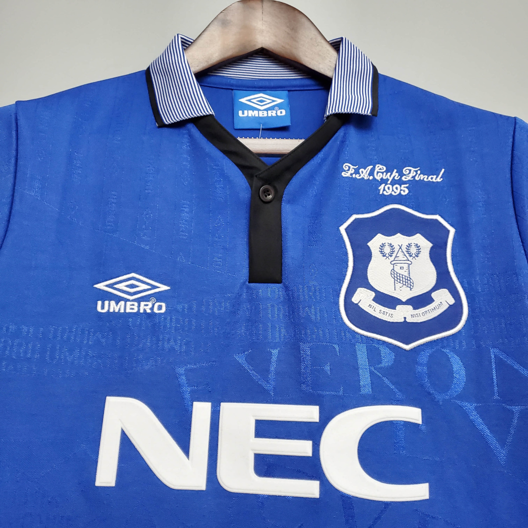 94/95 Everton Retro Home Jersey