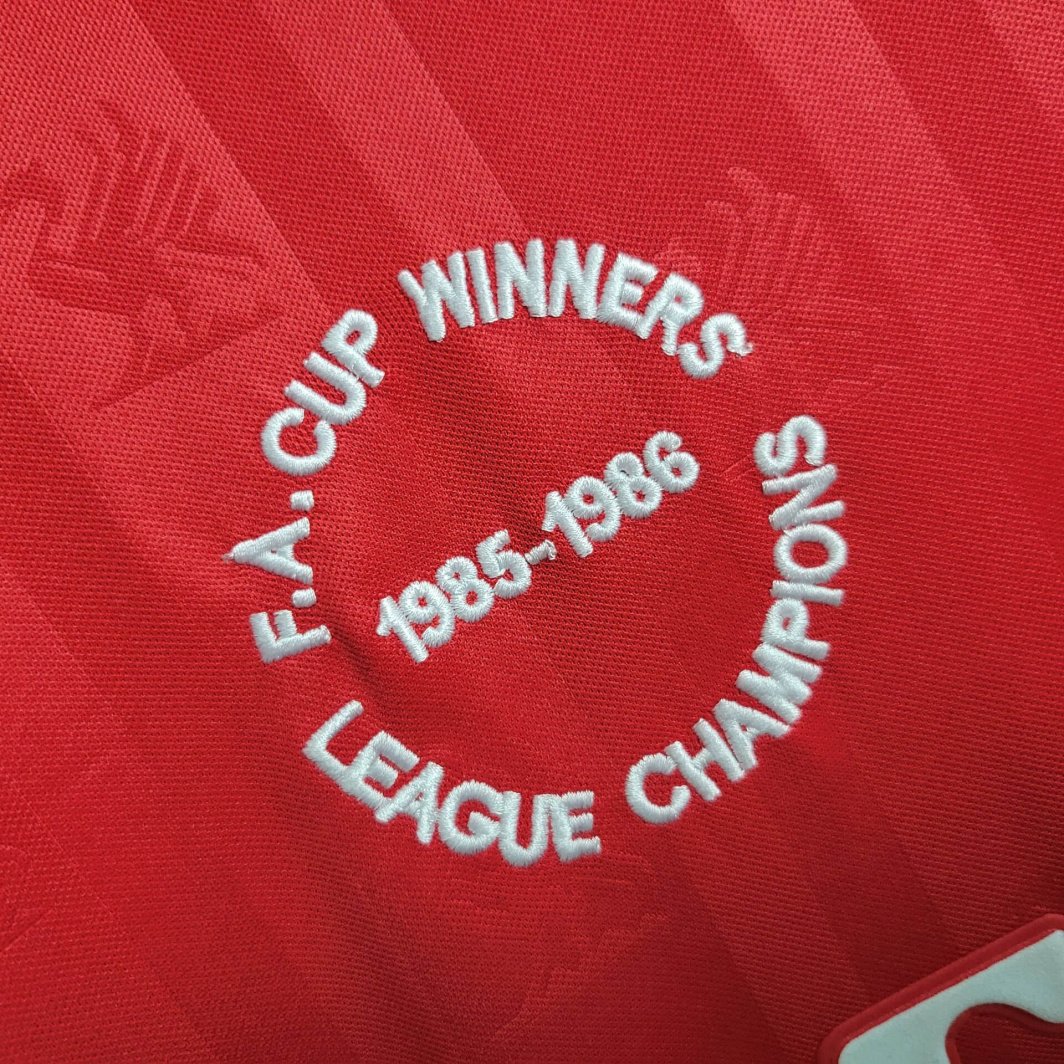 85/86 Retro Liverpool Home Shirt