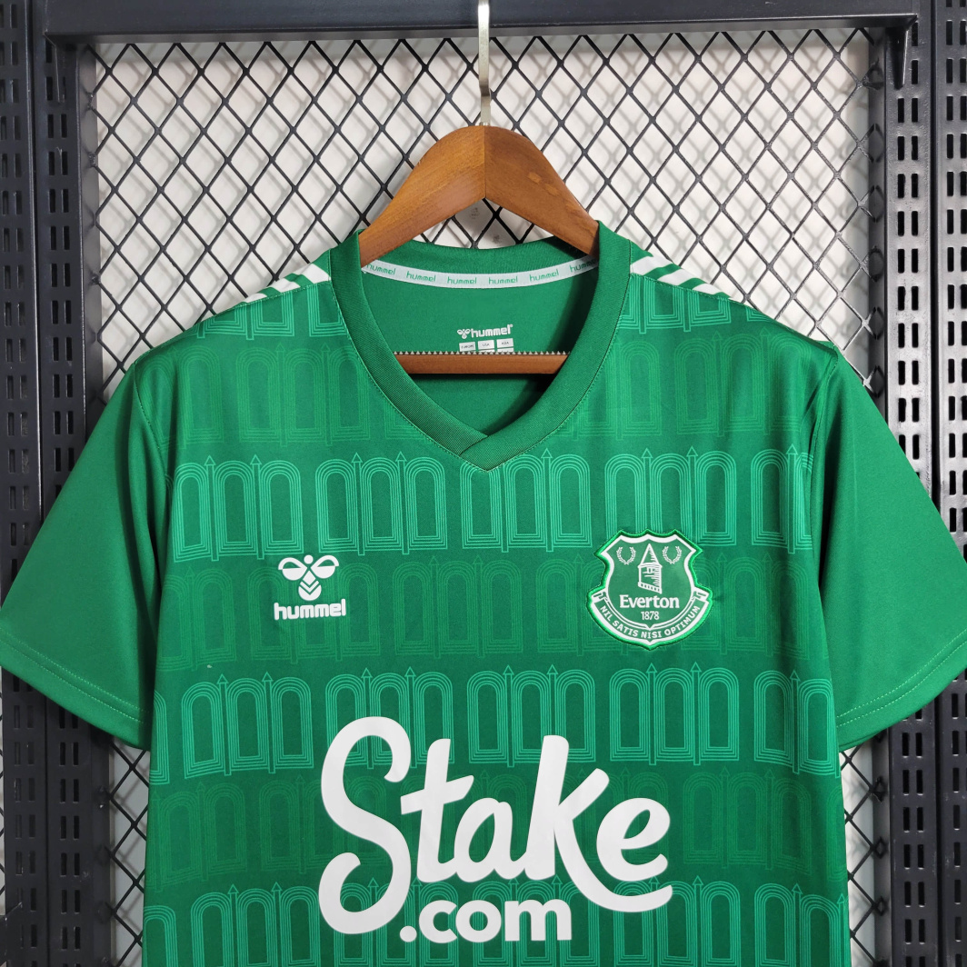 23-24 Everton Football Club Goalkeeper Home Jersey