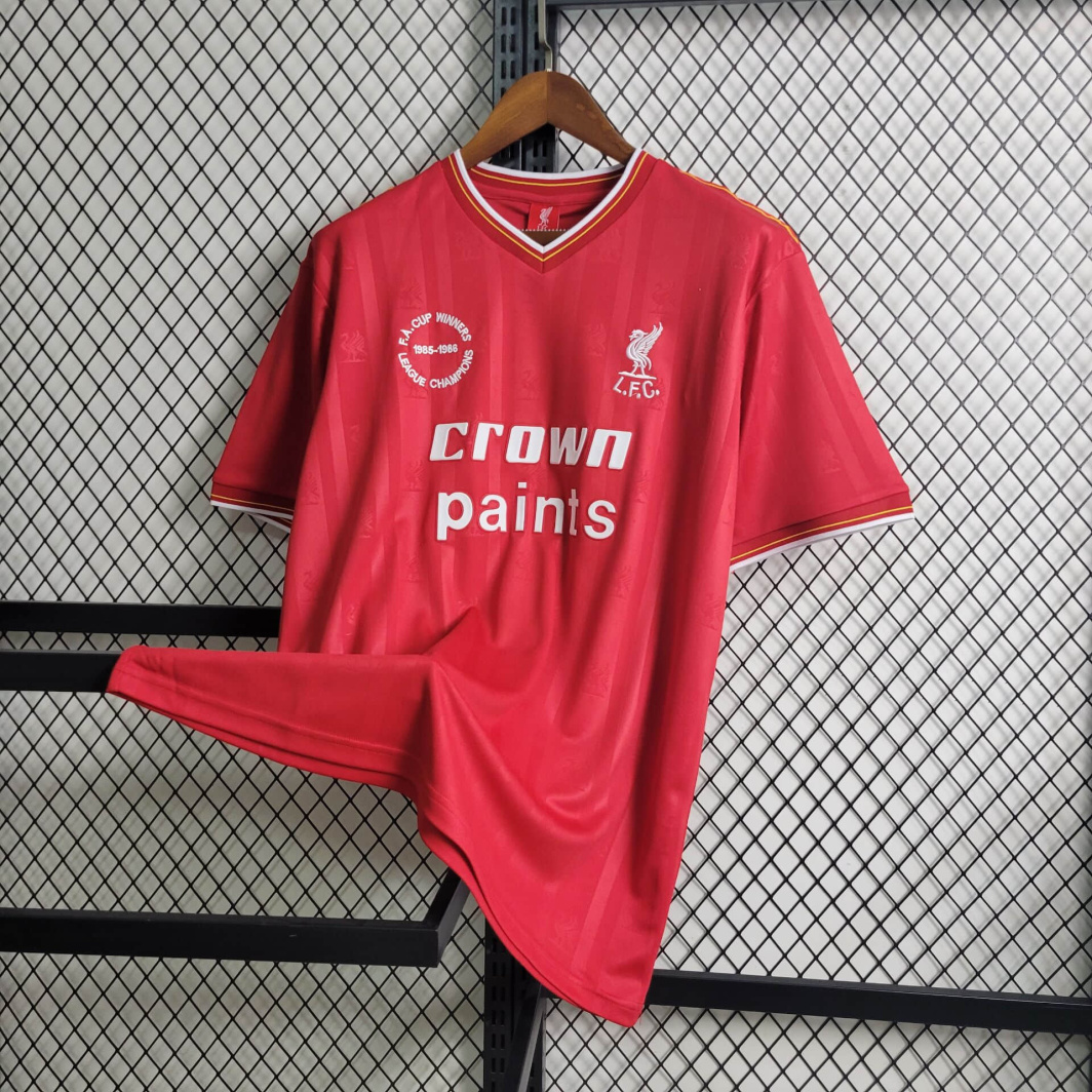 85/86 Retro Liverpool Home Shirt