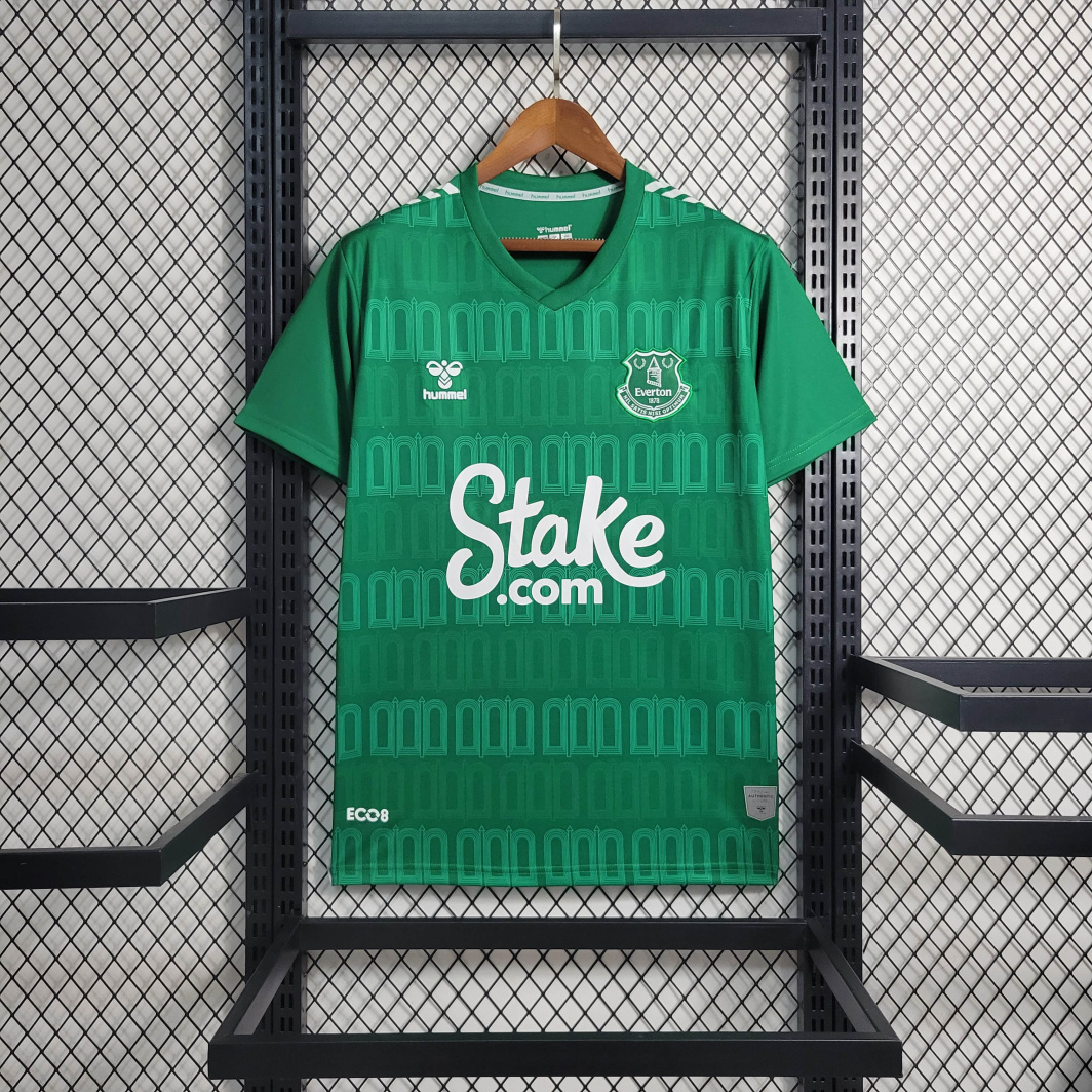 23-24 Everton Football Club Goalkeeper Home Jersey
