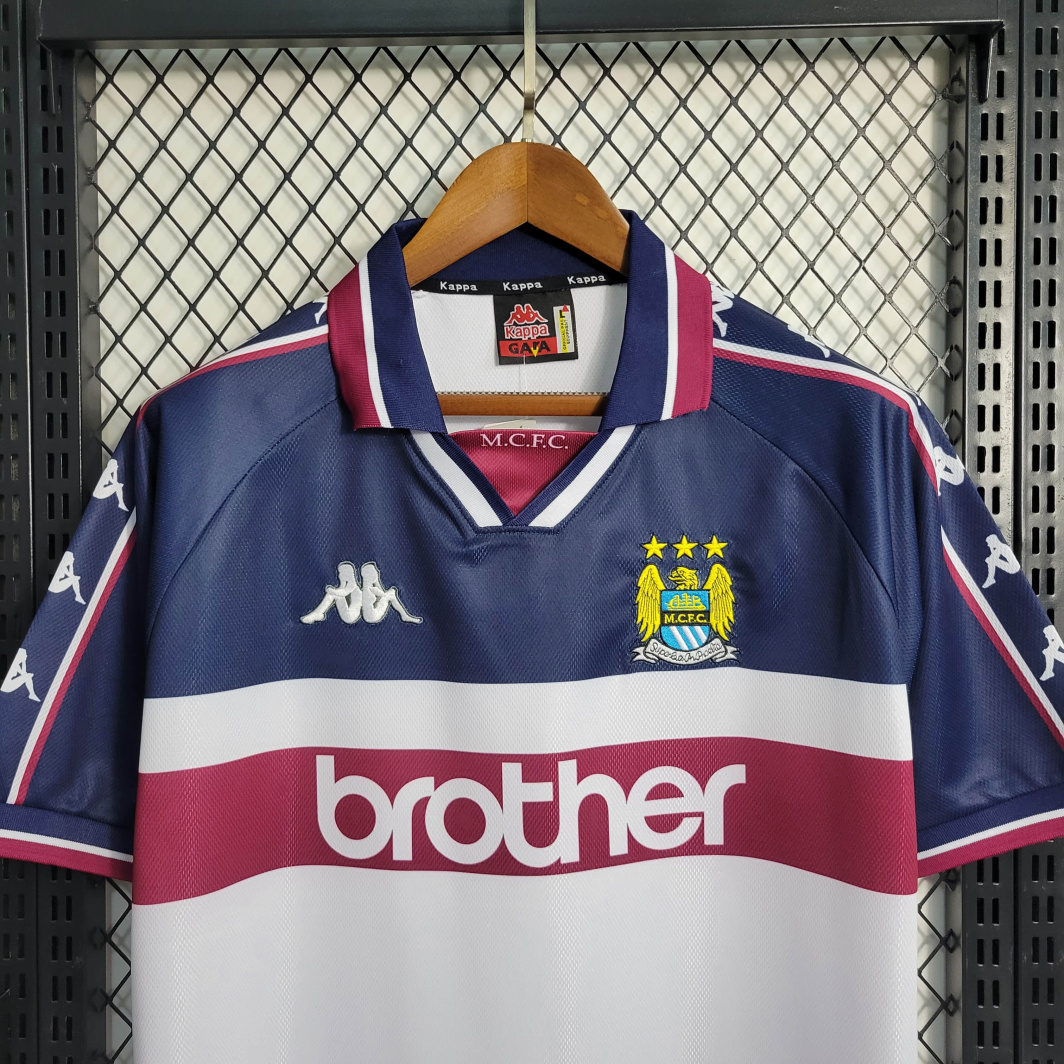 97/98 Retro Manchester City Away Shirt