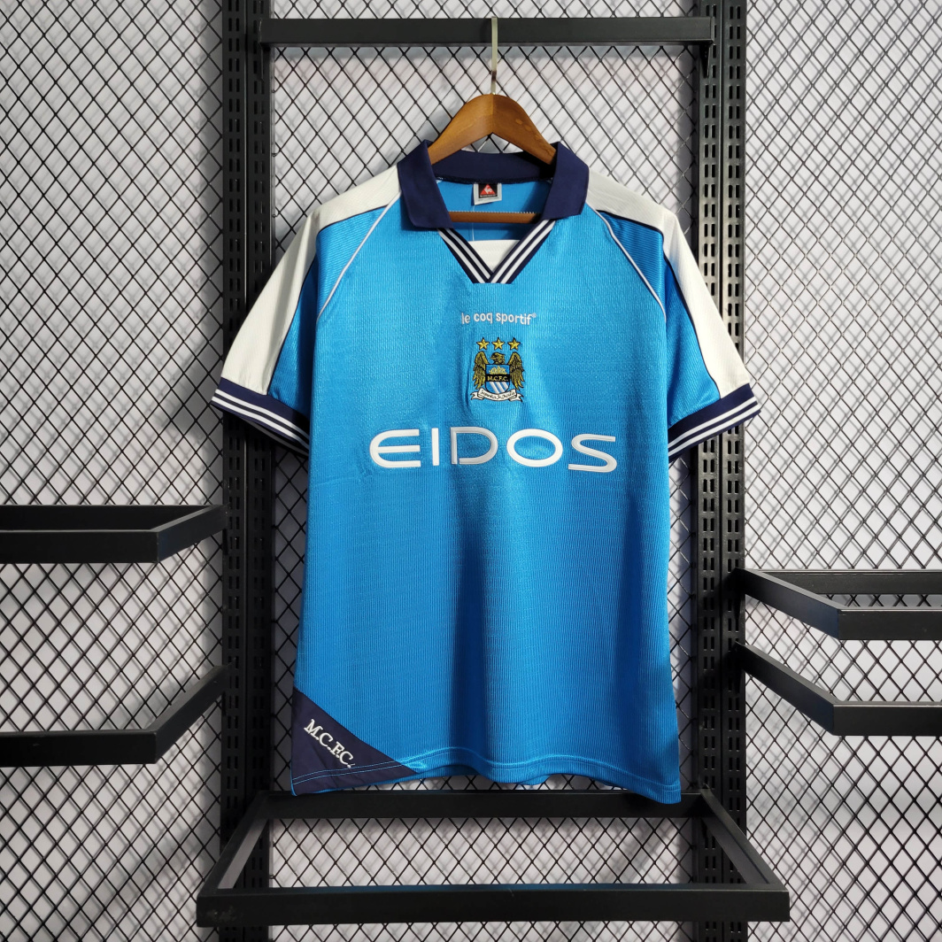 99/00 Retro Manchester City Home Shirt