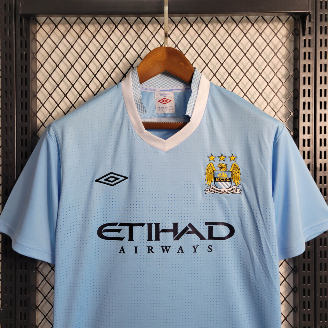 11/12 Retro Manchester City Home Jersey