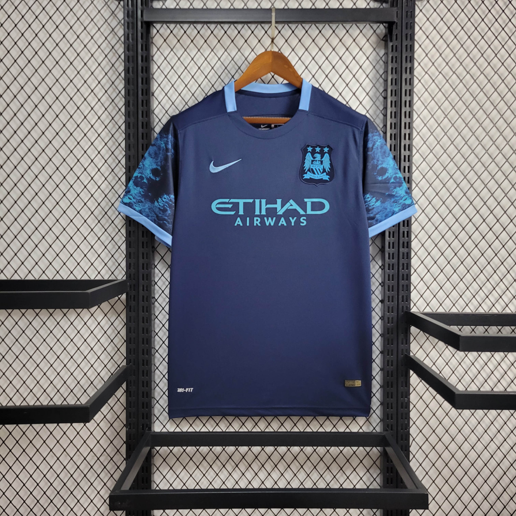 15/16 Retro Manchester City Away Jersey