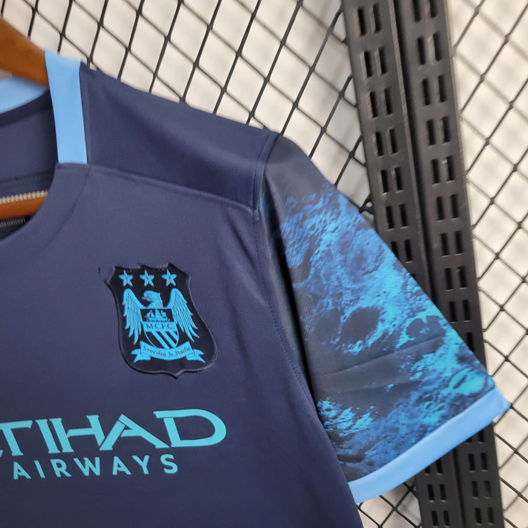 15/16 Retro Manchester City Away Jersey