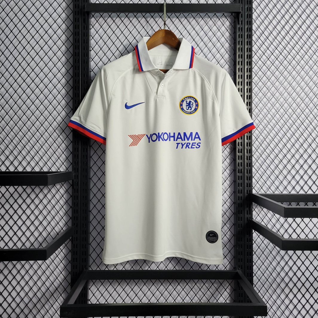 19/20 Retro Chelsea Away White Shirt