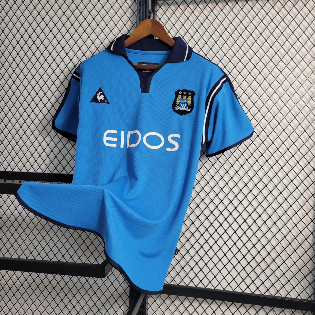 01/02 Retro Manchester City Home Jersey