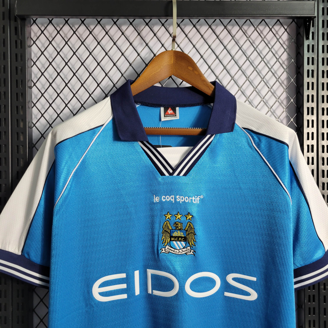 99/00 Retro Manchester City Home Shirt