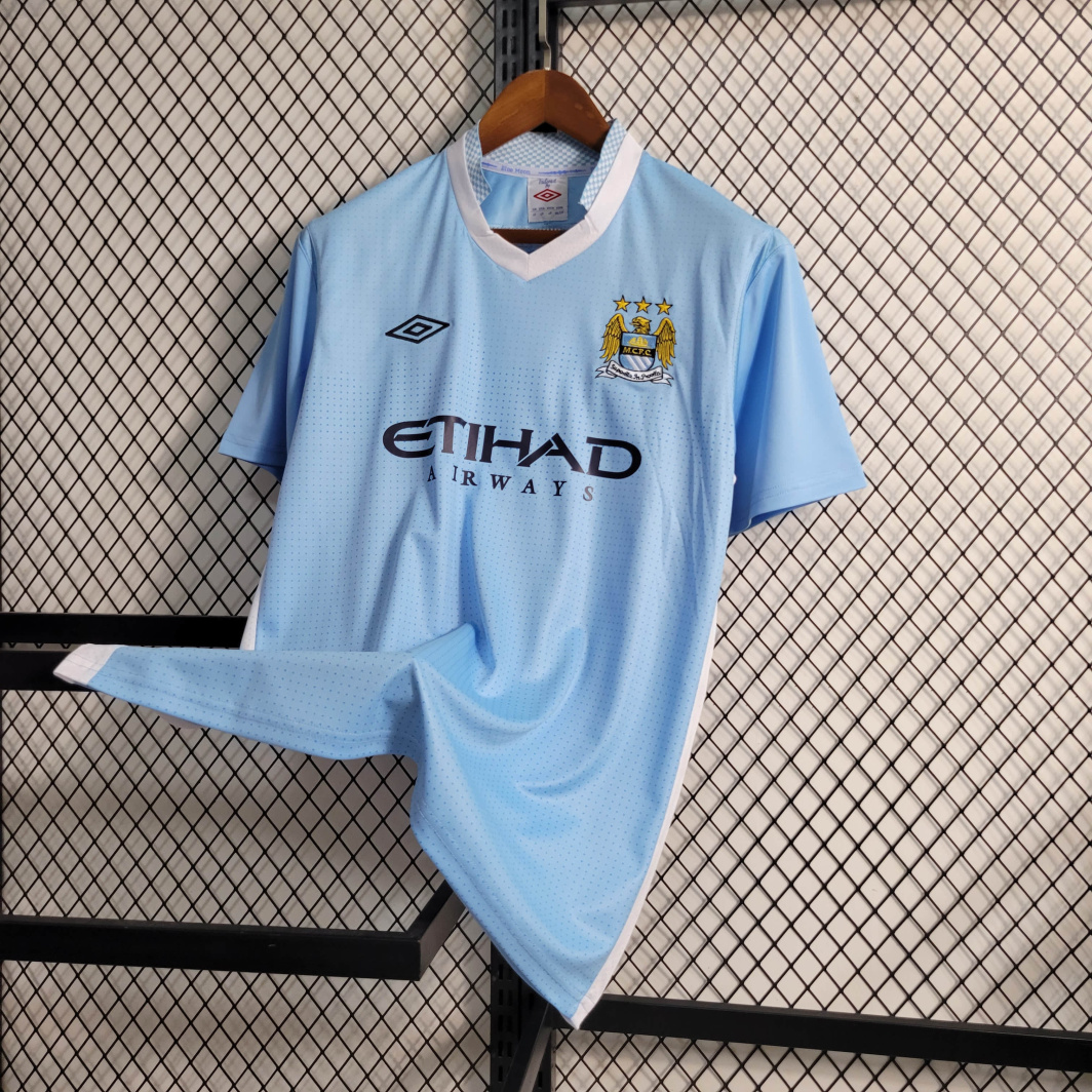 11/12 Retro Manchester City Home Jersey