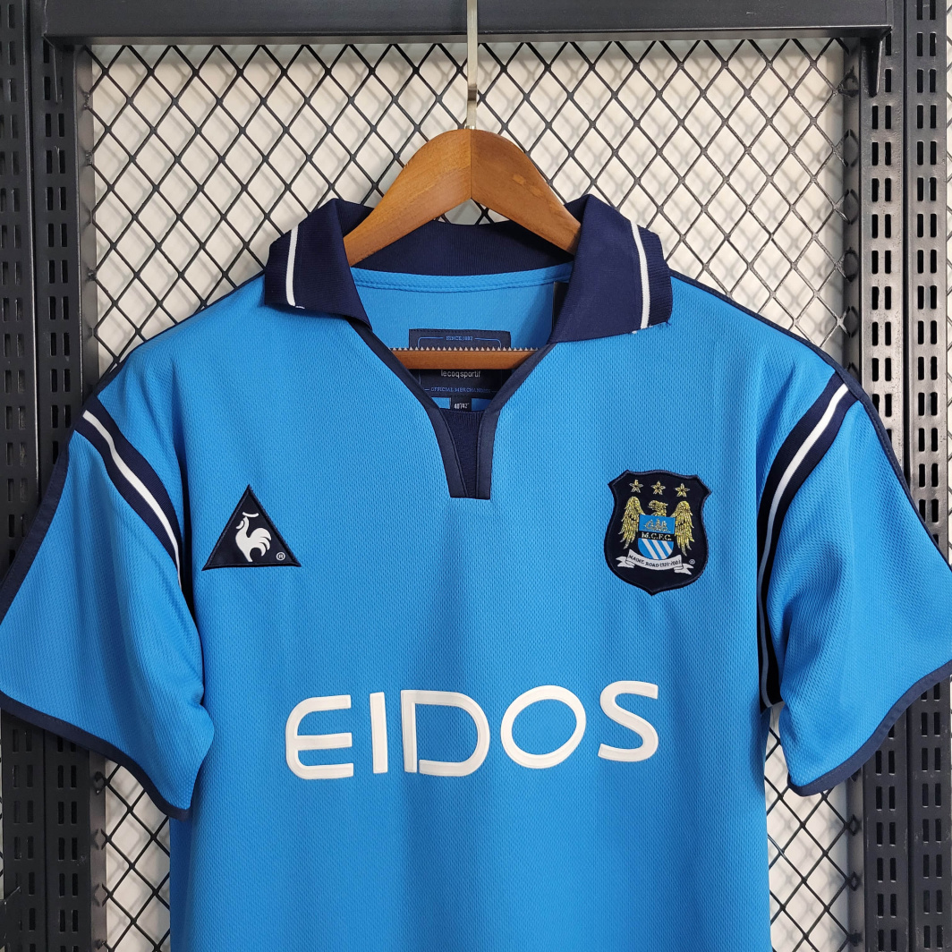 01/02 Retro Manchester City Home Jersey