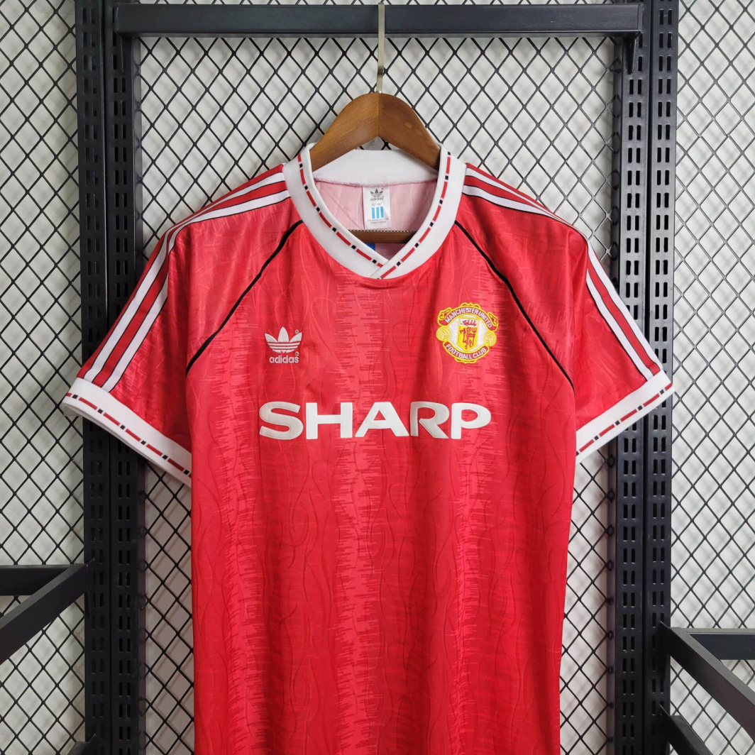 91/92 Manchester United Home Jersey