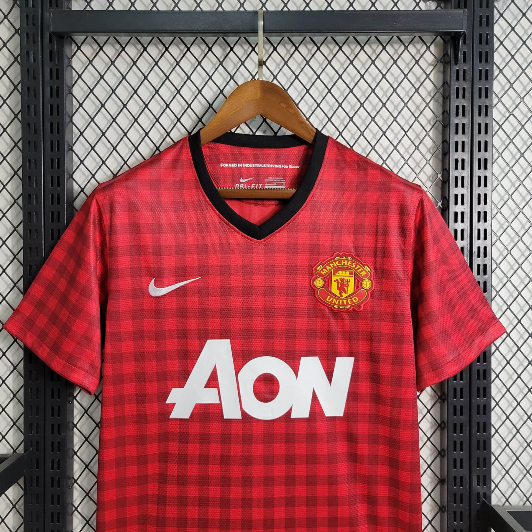 12/13 Retro Manchester United Home Jersey