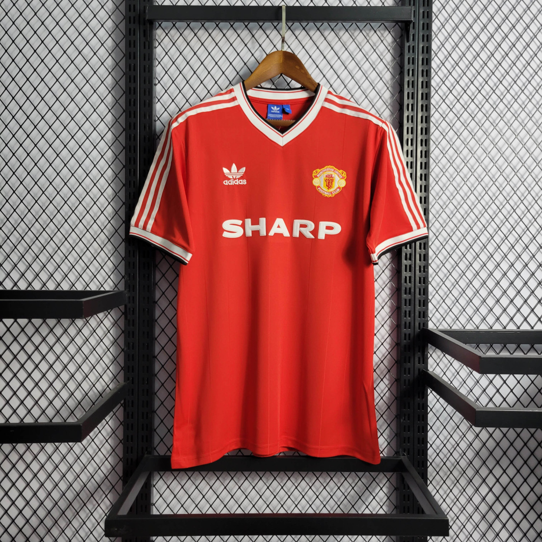 83/84 Retro Manchester United Home Shirt