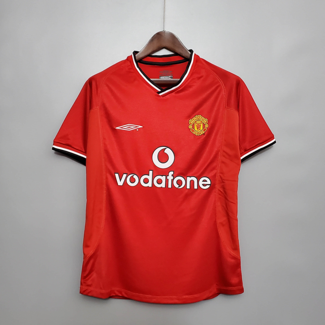 00/01 Retro Manchester United Home Shirt