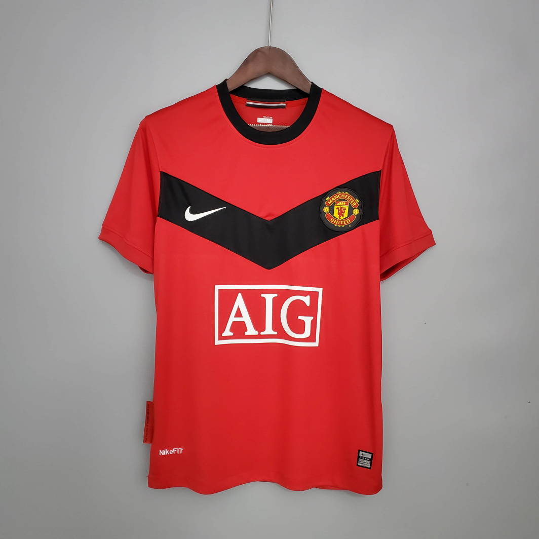 09/10 Retro Manchester United Home Jersey