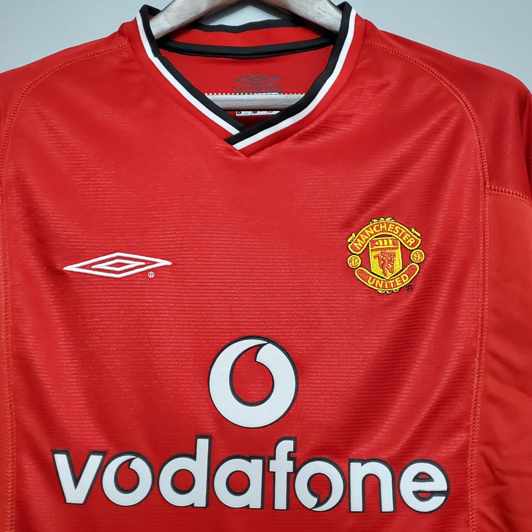 00/01 Retro Manchester United Home Shirt