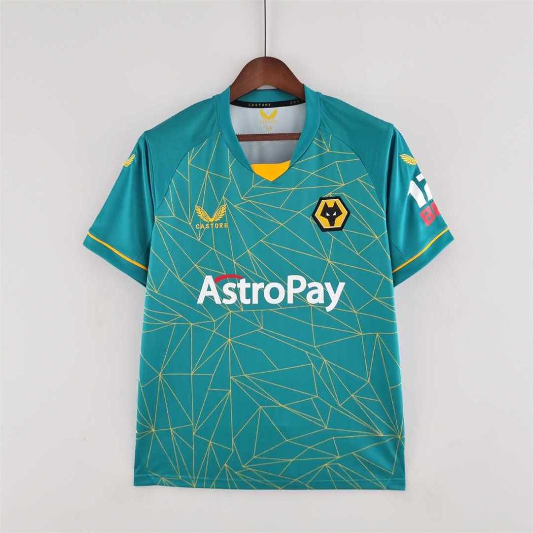 Wolves 22/23 season away jersey